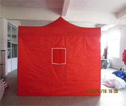 法国客户订购的遮阳帐篷—带四面围布