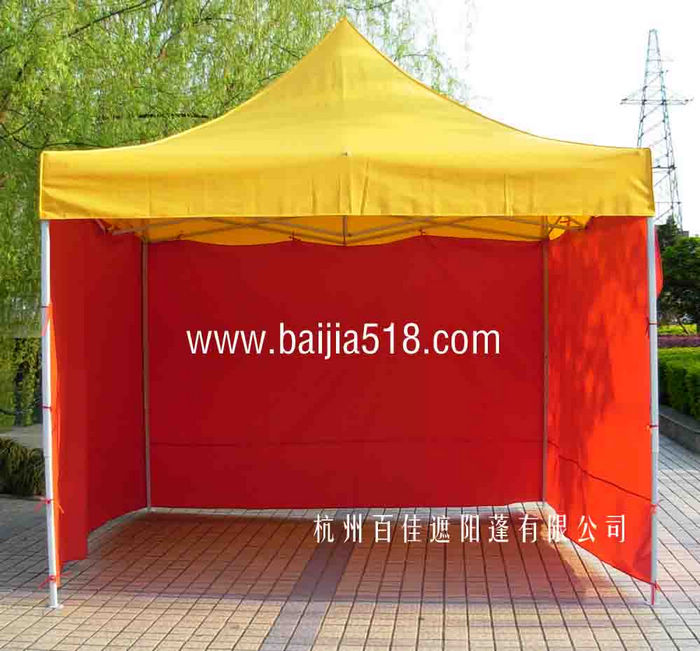 杭州百佳3x3四角帐篷含三面围布BJ23
