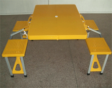 休闲桌椅类 百佳展览折叠桌ZD009